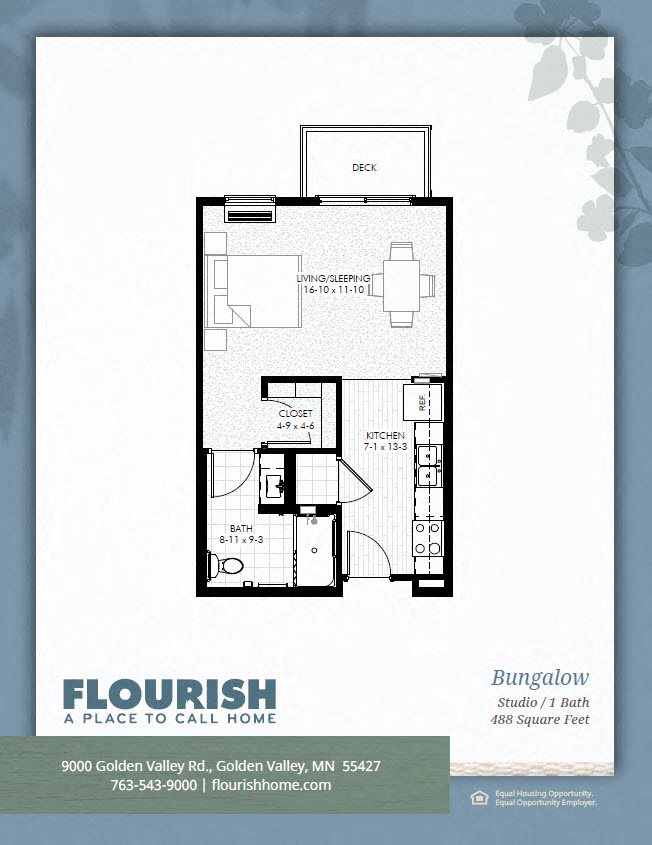 Flourish Bungalow Floor Plan Flourish Bungalow Floor Plan